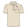 UltraClub Adult Classic Piqué Polo with Pocket Thumbnail