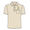 UltraClub Adult Classic Piqué Polo with Pocket Thumbnail