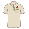 UltraClub Adult Classic Piqué Polo with Pocket Thumbnail