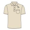 UltraClub Adult Classic Piqué Polo with Pocket Thumbnail