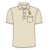 UltraClub Adult Classic Piqué Polo with Pocket Thumbnail