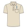 UltraClub Adult Classic Piqué Polo with Pocket Thumbnail