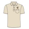 UltraClub Adult Classic Piqué Polo with Pocket Thumbnail