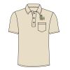 UltraClub Adult Classic Piqué Polo with Pocket Thumbnail