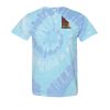 Multi-Color Spiral Tie-Dyed T-Shirt Thumbnail