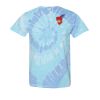 Multi-Color Spiral Tie-Dyed T-Shirt Thumbnail