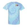 Multi-Color Spiral Tie-Dyed T-Shirt Thumbnail