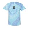 Multi-Color Spiral Tie-Dyed T-Shirt Thumbnail