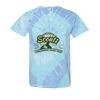 Multi-Color Spiral Tie-Dyed T-Shirt Thumbnail