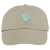 UltraClub Classic Cut Heavy Brushed Cotton Twill Unconstructed Cap Thumbnail
