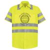 High Visibility Safety Short Sleeve Work Shirt Thumbnail