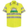 High Visibility Safety Short Sleeve Work Shirt Thumbnail