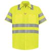 High Visibility Safety Short Sleeve Work Shirt Thumbnail