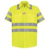High Visibility Safety Short Sleeve Work Shirt Thumbnail