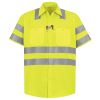 High Visibility Safety Short Sleeve Work Shirt Thumbnail