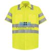 High Visibility Safety Short Sleeve Work Shirt Thumbnail