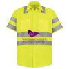 High Visibility Safety Short Sleeve Work Shirt Thumbnail