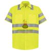 High Visibility Safety Short Sleeve Work Shirt Thumbnail
