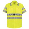 High Visibility Safety Short Sleeve Work Shirt Thumbnail