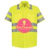 High Visibility Safety Short Sleeve Work Shirt Thumbnail