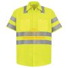 High Visibility Safety Short Sleeve Work Shirt Thumbnail