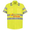 High Visibility Safety Short Sleeve Work Shirt Thumbnail