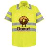 High Visibility Safety Short Sleeve Work Shirt Thumbnail