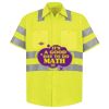 High Visibility Safety Short Sleeve Work Shirt Thumbnail