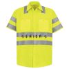 High Visibility Safety Short Sleeve Work Shirt Thumbnail