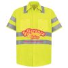 High Visibility Safety Short Sleeve Work Shirt Thumbnail