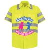 High Visibility Safety Short Sleeve Work Shirt Thumbnail