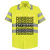 High Visibility Safety Short Sleeve Work Shirt Thumbnail