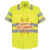 High Visibility Safety Short Sleeve Work Shirt Thumbnail