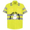 High Visibility Safety Short Sleeve Work Shirt Thumbnail