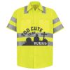 High Visibility Safety Short Sleeve Work Shirt Thumbnail
