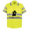 High Visibility Safety Short Sleeve Work Shirt Thumbnail