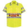 High Visibility Safety Short Sleeve Work Shirt Thumbnail