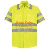 High Visibility Safety Short Sleeve Work Shirt Thumbnail