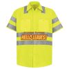 High Visibility Safety Short Sleeve Work Shirt Thumbnail