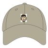 UltraClub Adult Classic Cut Cotton Twill 6-Panel Cap Thumbnail