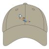 UltraClub Adult Classic Cut Cotton Twill 6-Panel Cap Thumbnail