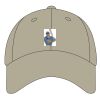 UltraClub Adult Classic Cut Cotton Twill 6-Panel Cap Thumbnail
