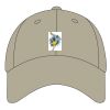 UltraClub Adult Classic Cut Cotton Twill 6-Panel Cap Thumbnail
