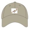 UltraClub Adult Classic Cut Cotton Twill 6-Panel Cap Thumbnail