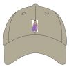 UltraClub Adult Classic Cut Cotton Twill 6-Panel Cap Thumbnail