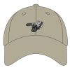 UltraClub Adult Classic Cut Cotton Twill 6-Panel Cap Thumbnail