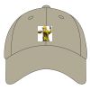 UltraClub Adult Classic Cut Cotton Twill 6-Panel Cap Thumbnail