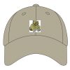 UltraClub Adult Classic Cut Cotton Twill 6-Panel Cap Thumbnail