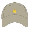 UltraClub Adult Classic Cut Cotton Twill 6-Panel Cap Thumbnail