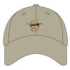 UltraClub Adult Classic Cut Cotton Twill 6-Panel Cap Thumbnail